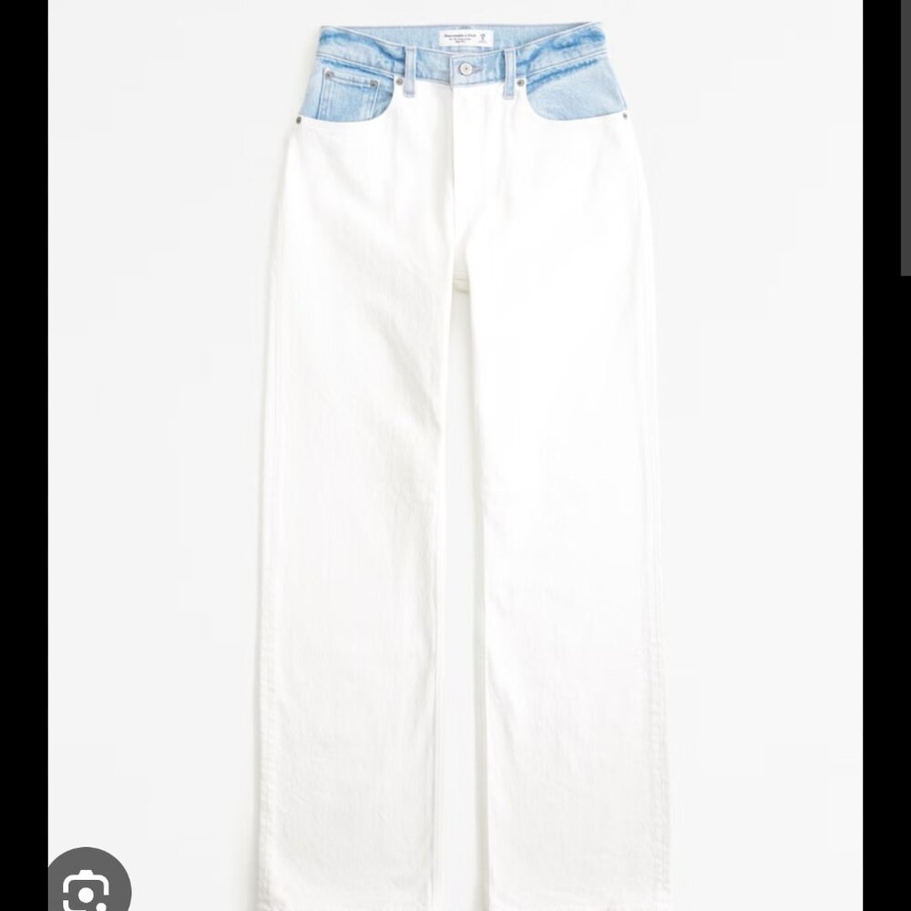 In search of - two tone abercrombie jeans
